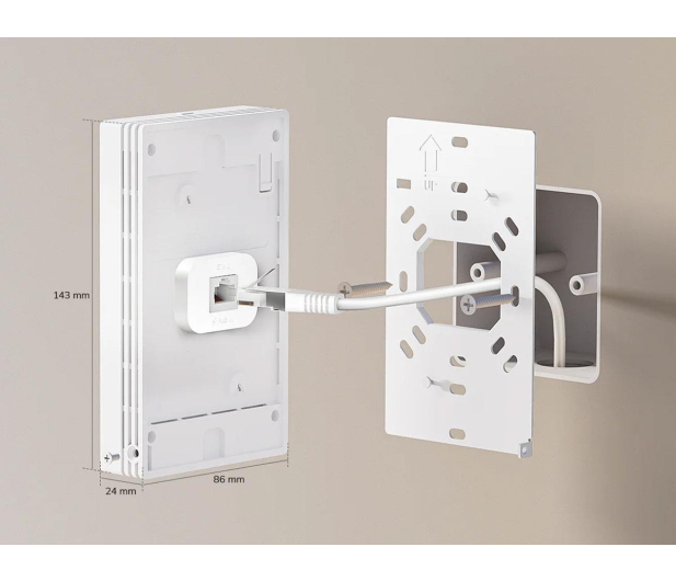 Cudy AP1300 WALL (1200Mb/s a/b/g/n/ac) - 1486464 - zdjęcie 8